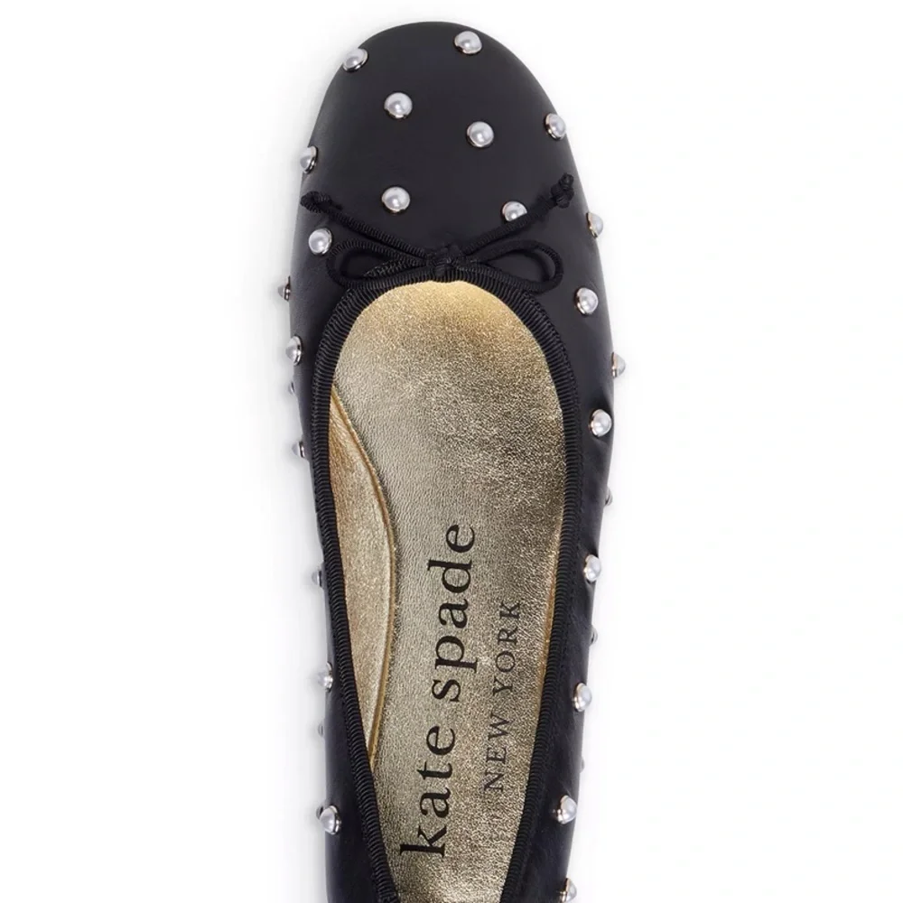 Kate Spade Honey Studded Flats